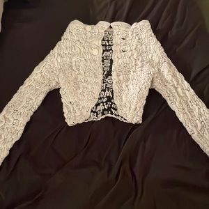 Desigual White Cardigan